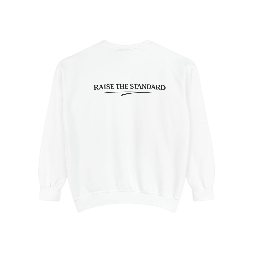 Mama Who Sets the Standard Sweatshirt — 'Raise the Standard' Cozy Mom Crewneck