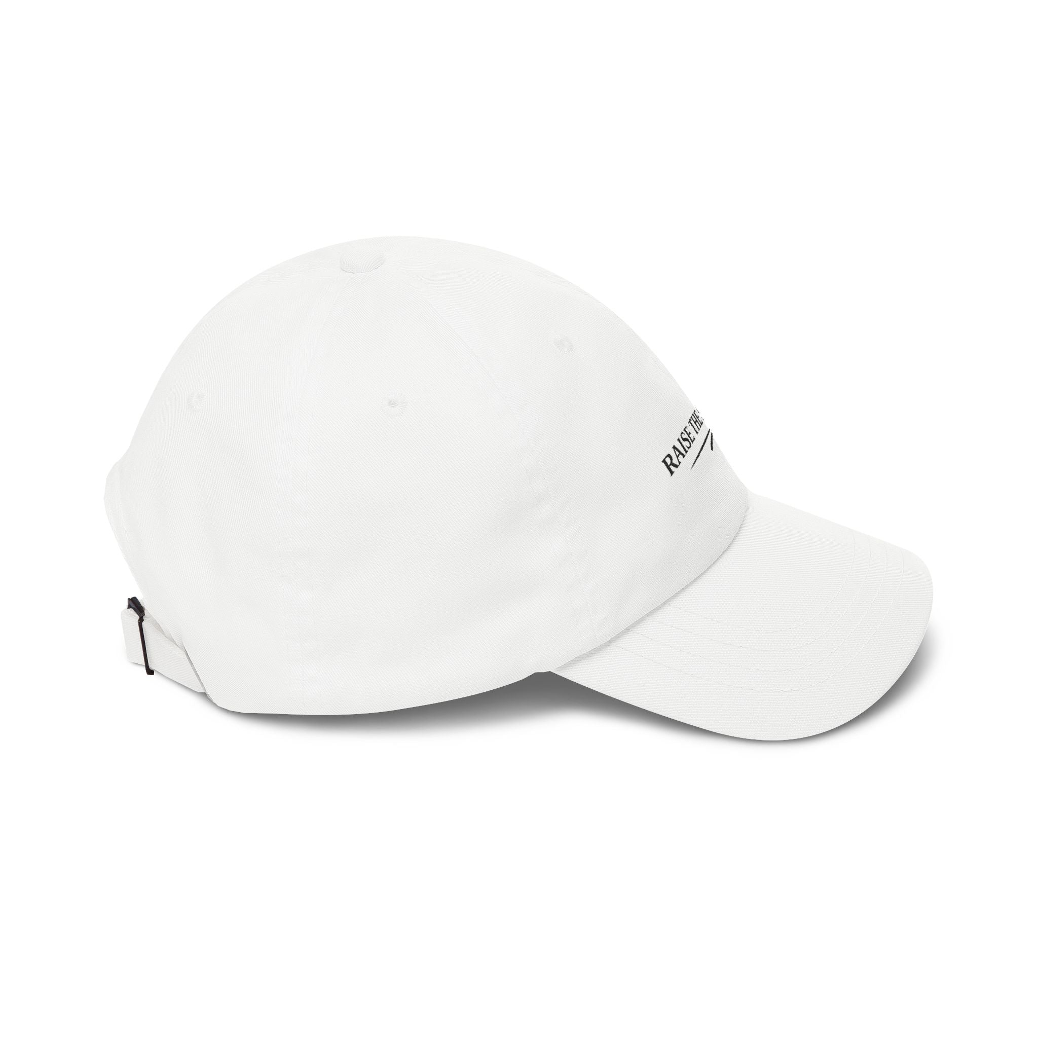 Raise the Standard Dad Cap — Minimalist Embroidered Baseball Hat