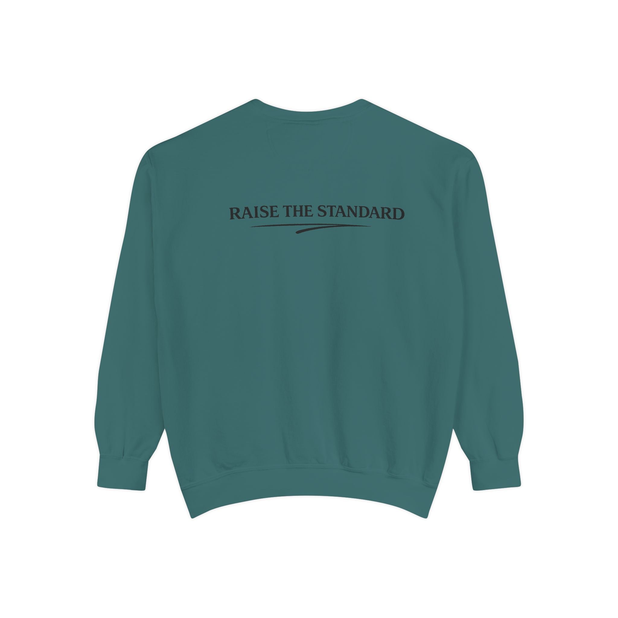 Mama Who Sets the Standard Sweatshirt — 'Raise the Standard' Cozy Mom Crewneck