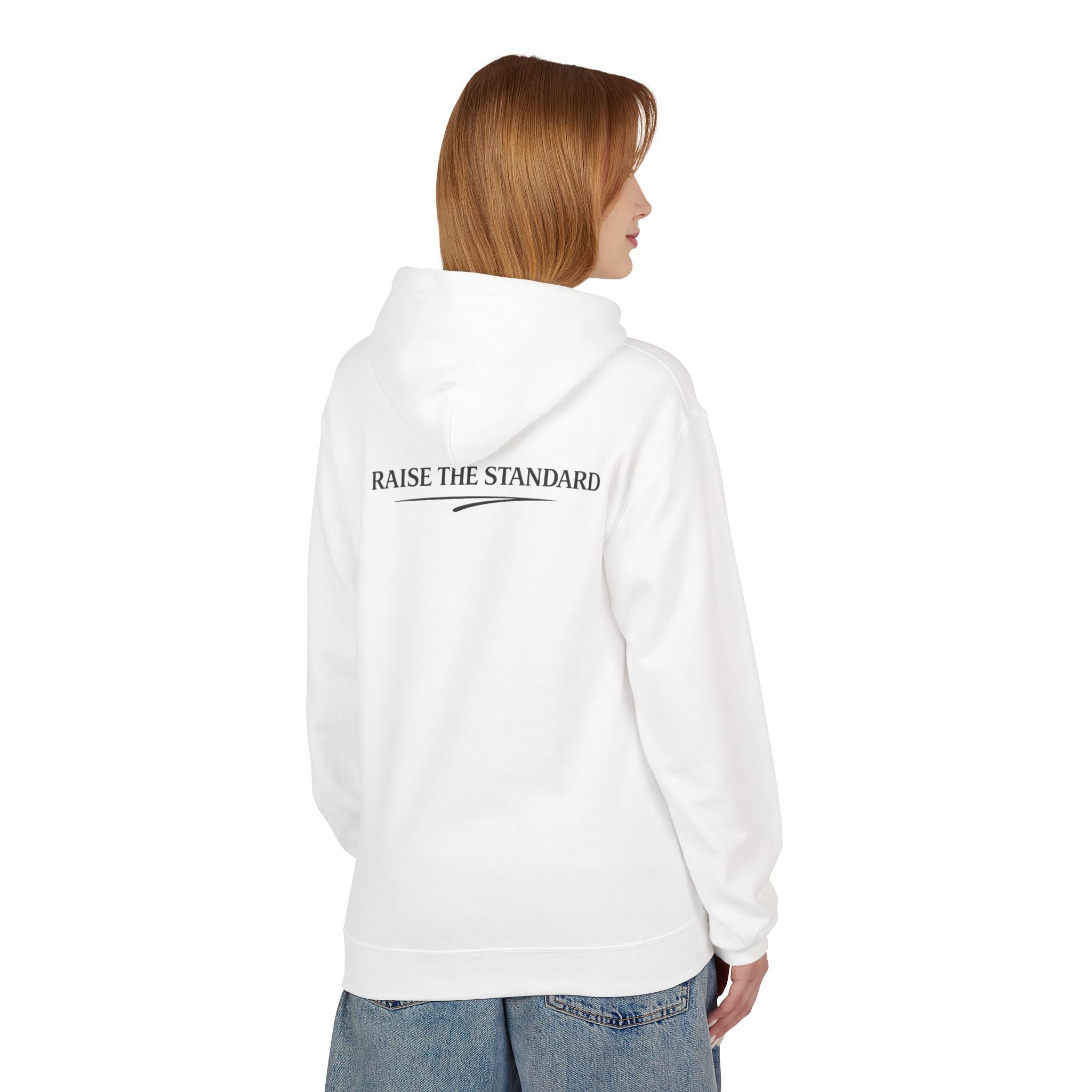 Mama Who Sets the Standard Hoodie — "Raise the Standard" Graphic