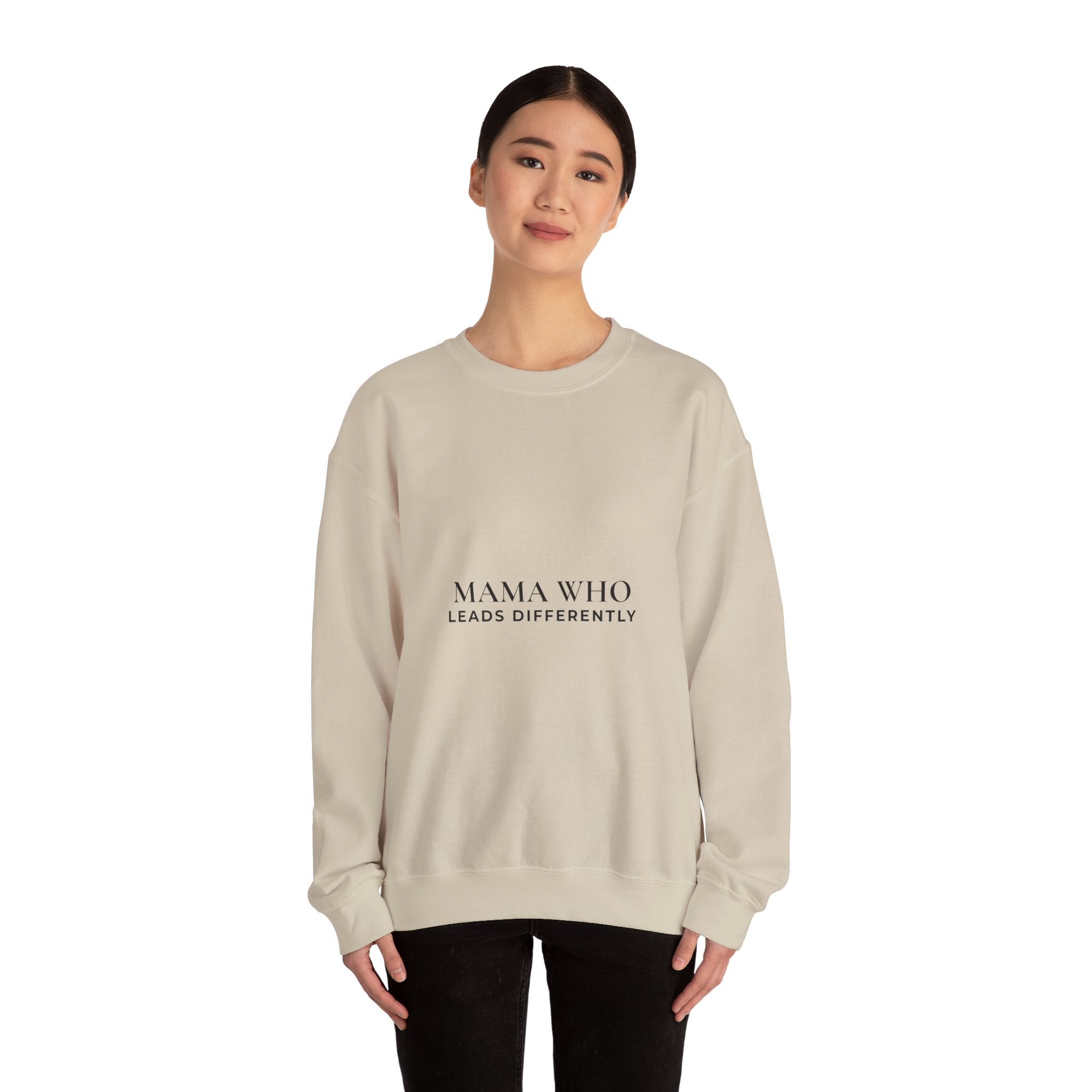 Mama Who Leads Differently Hoodie | Minimalist Christian Mom Hoodie