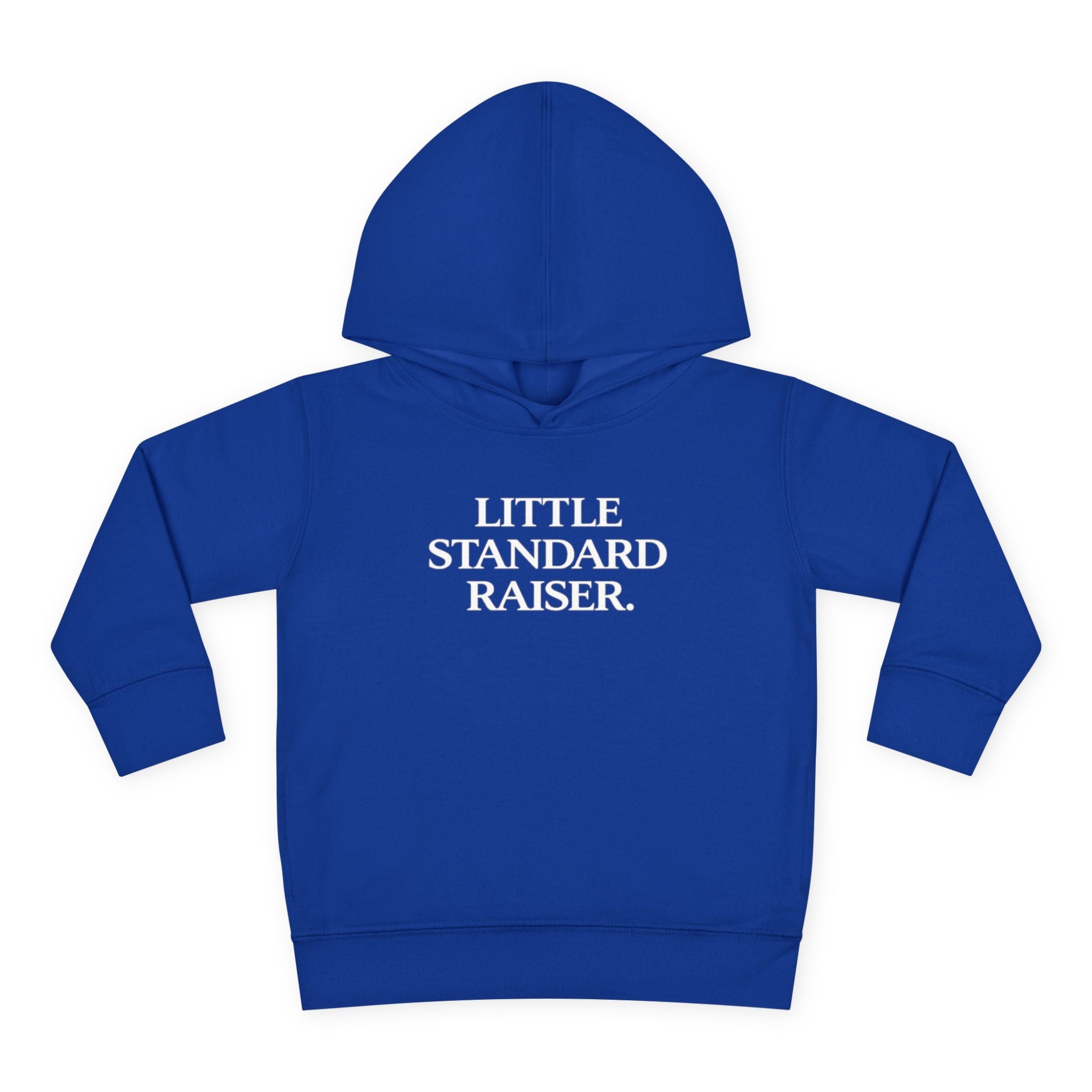 Toddler Hoodie — "Little Standard Raiser" Fleece Pullover