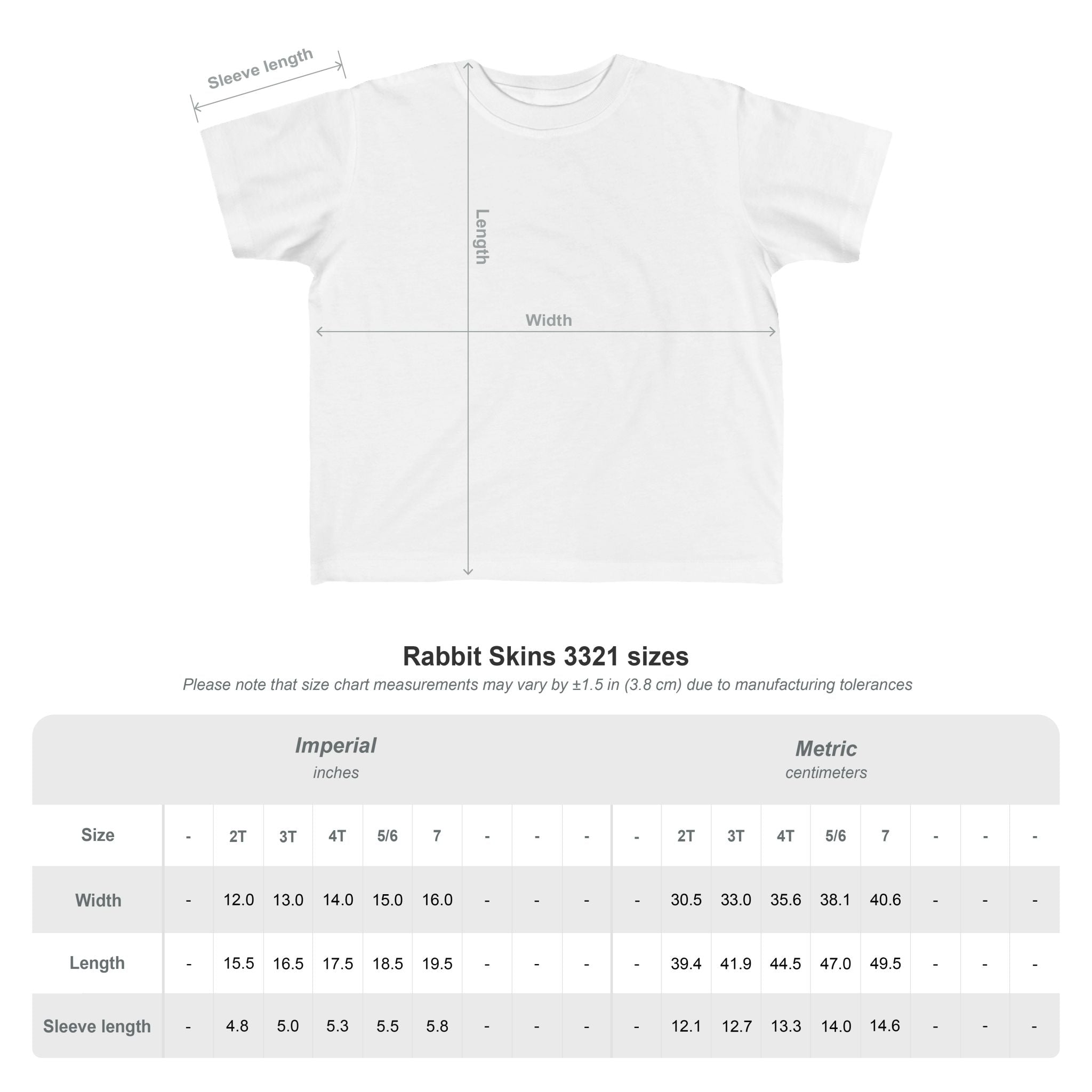 Toddler Tee — "Little Standard Raiser" Cute Kid Graphic Shirt