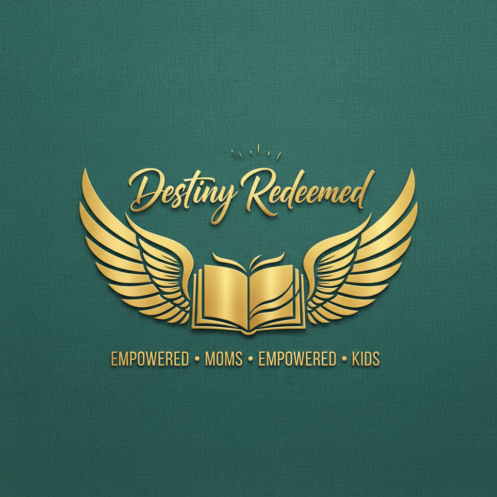 Destiny Redeemed Logo - Teal Background